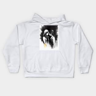Lesbian Pride - An abstract expression of Love Kids Hoodie